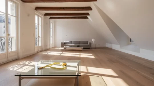 Mesure d'un appartement avec erreur de surface selon la loi Carrez