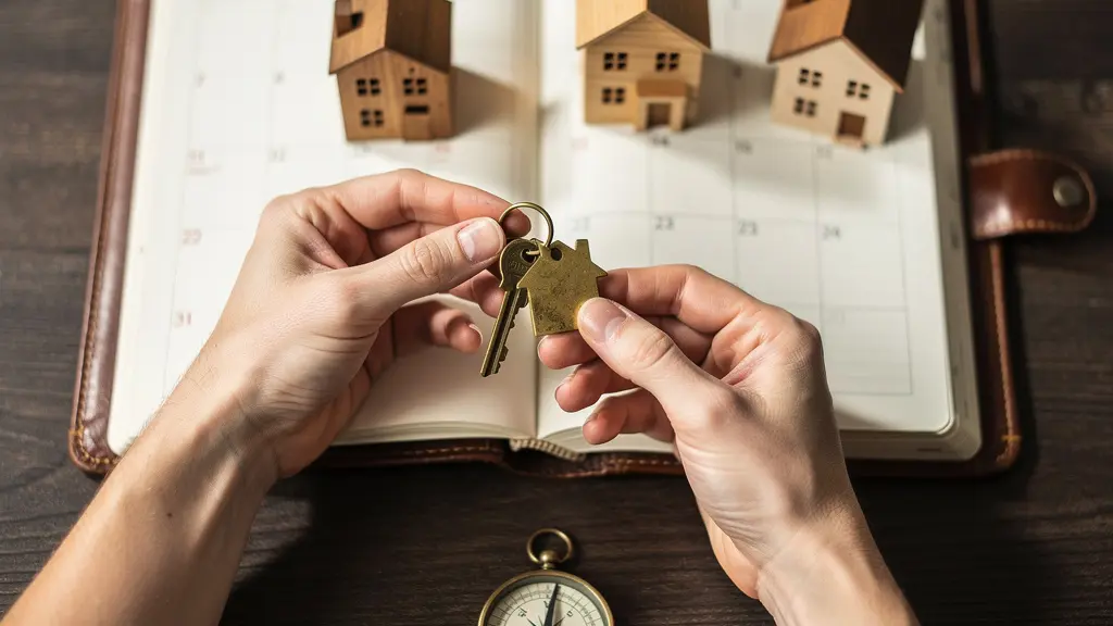 Calendrier étalé sur 3 années avec marqueurs visuels des dates clés pour le déficit foncier