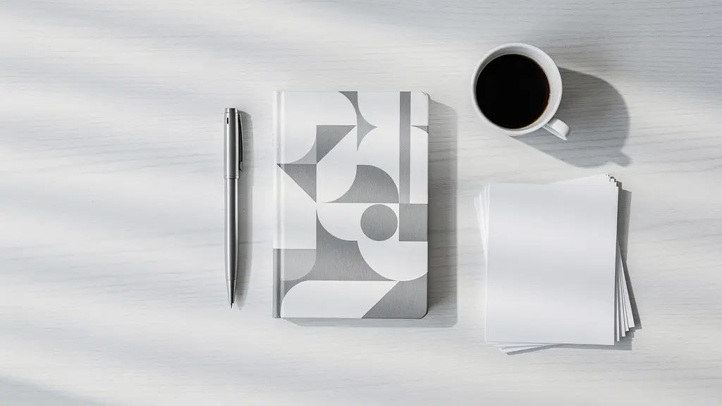 Vue aérienne d'un bureau avec calendrier et documents organisés pour la résiliation