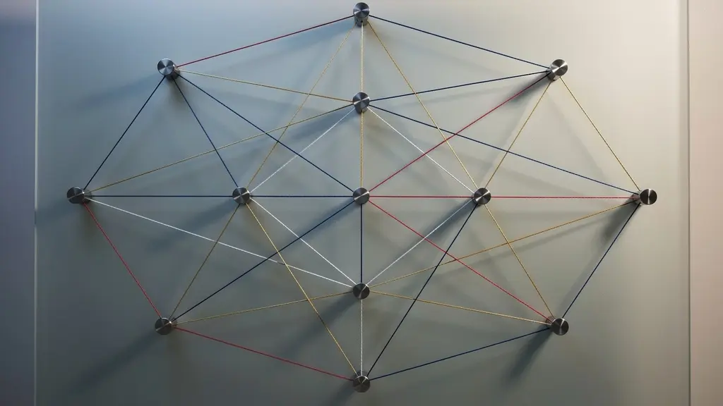 Visualisation abstraite d'un réseau de connexions bancaires
