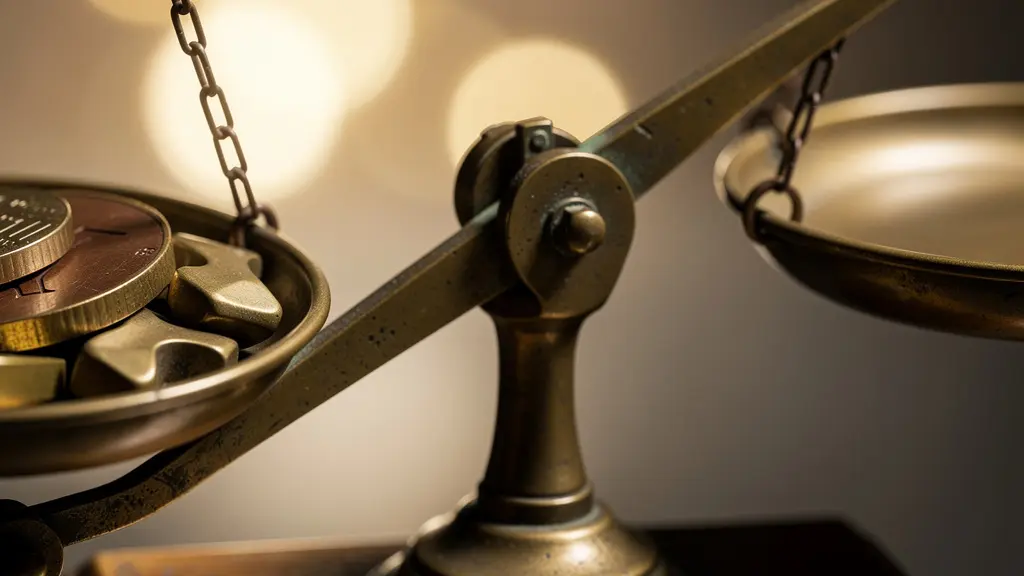 Représentation symbolique du séquestre d'un dépôt de garantie chez le notaire